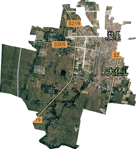 卫溪街道卫星图