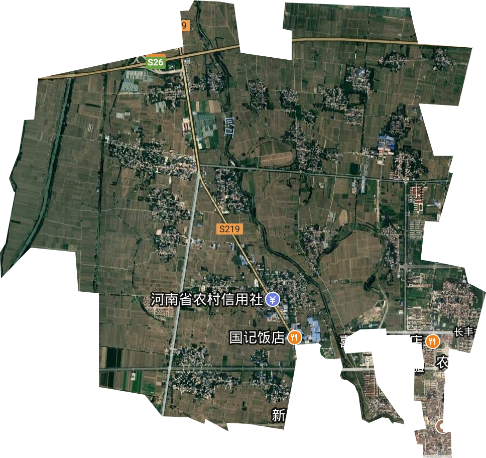 浚州街道卫星图