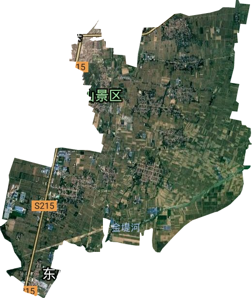 伾山街道卫星图