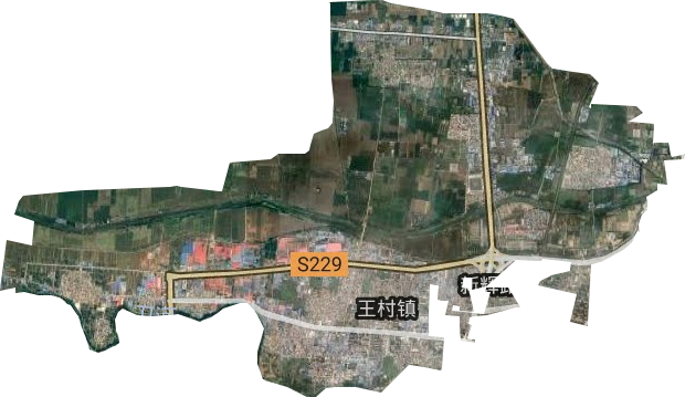 王村镇卫星图