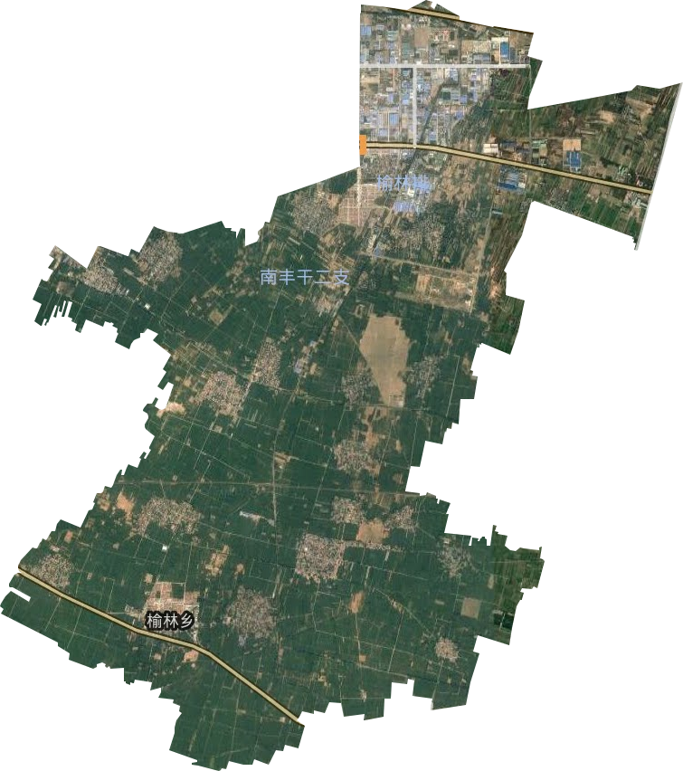 榆林乡卫星图