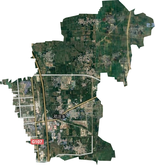 邓庄乡卫星图