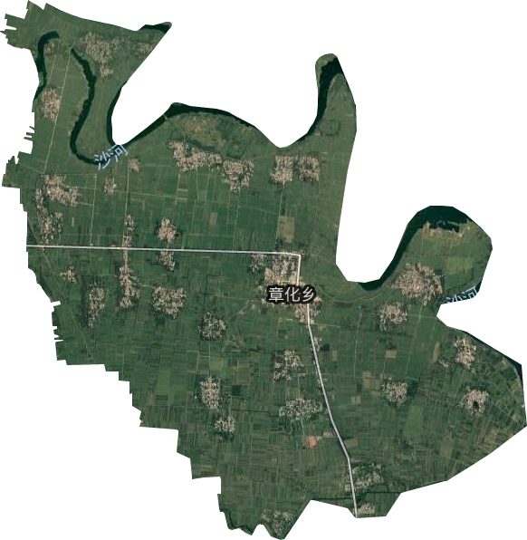 章化乡卫星图