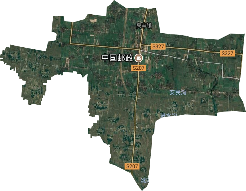 高辛镇卫星图