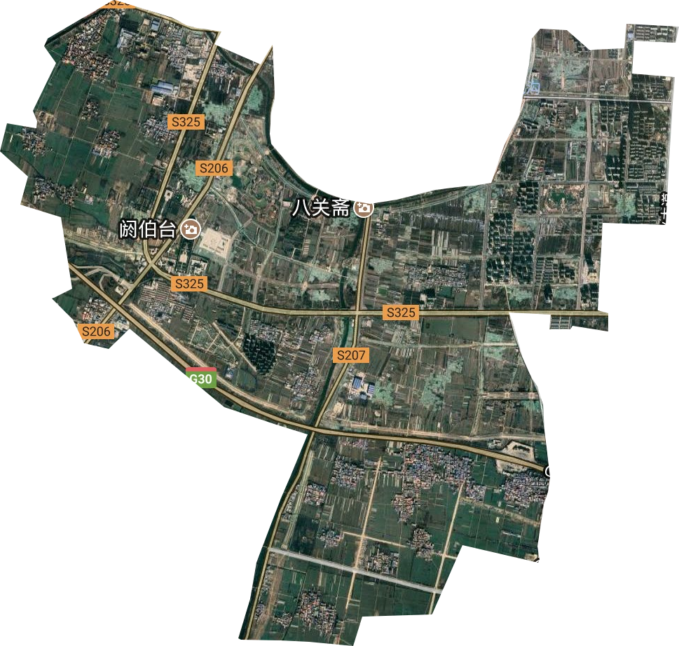 古宋乡卫星图