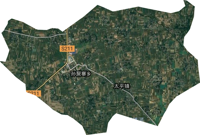 孙聚寨乡卫星图