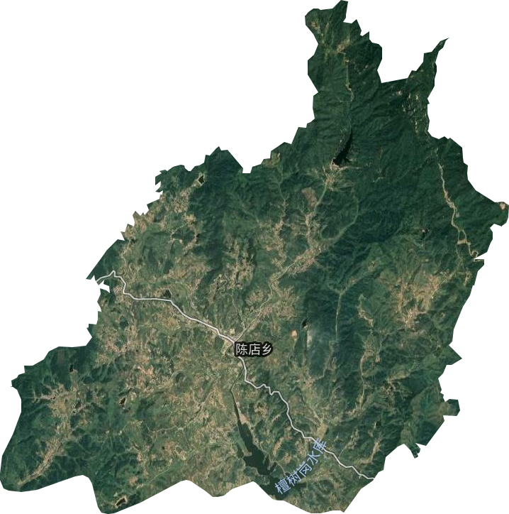 陈店乡卫星图