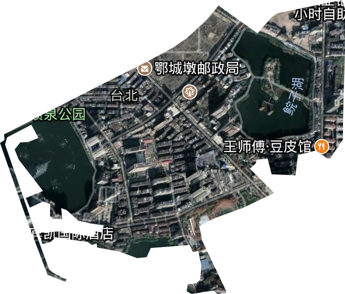 台北街办事处卫星图