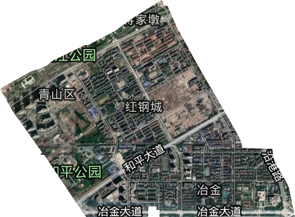 新沟桥街道卫星图