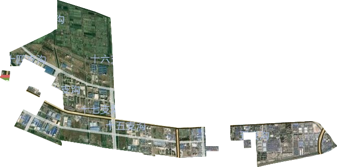长青街道卫星图