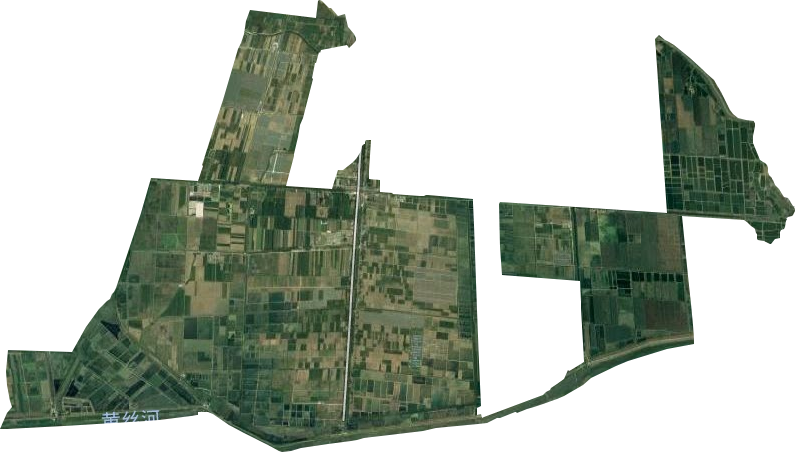 洪北管委会卫星图