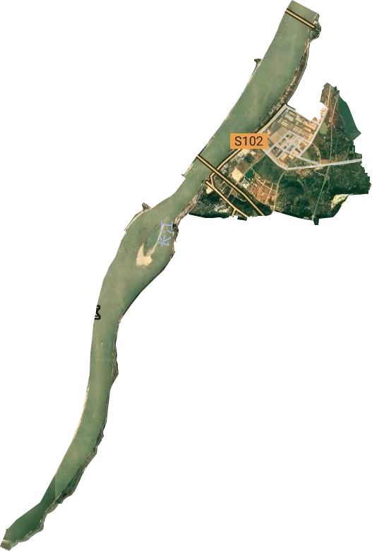 金港新区办事处卫星图