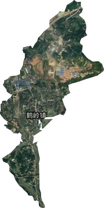 鹤岭镇卫星图