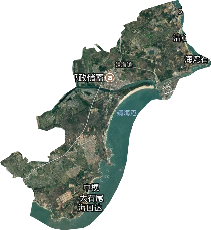 靖海镇卫星图