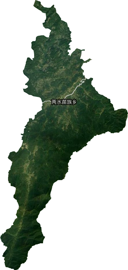 两水苗族乡卫星图