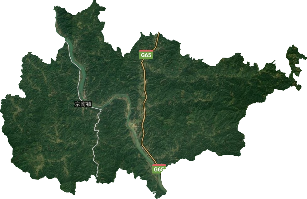 京南镇卫星图