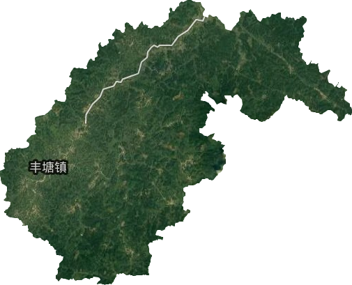丰塘镇卫星图