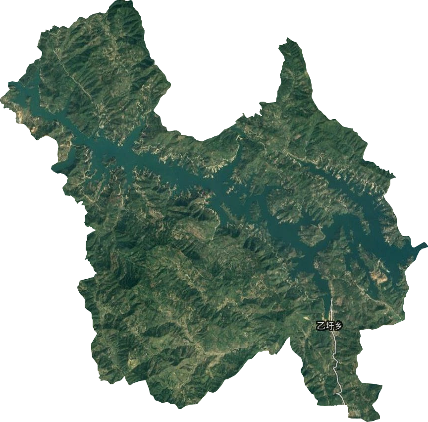 乙圩乡卫星图