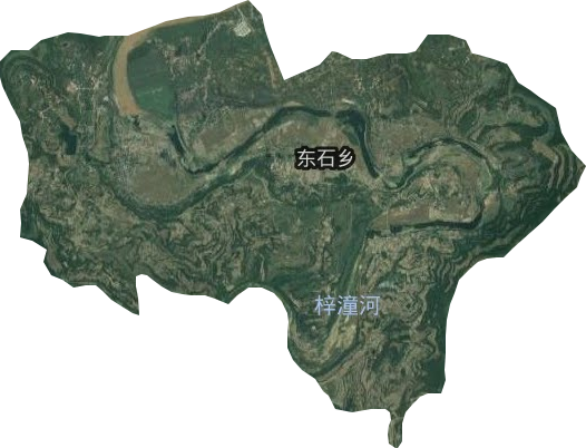 东石乡卫星图