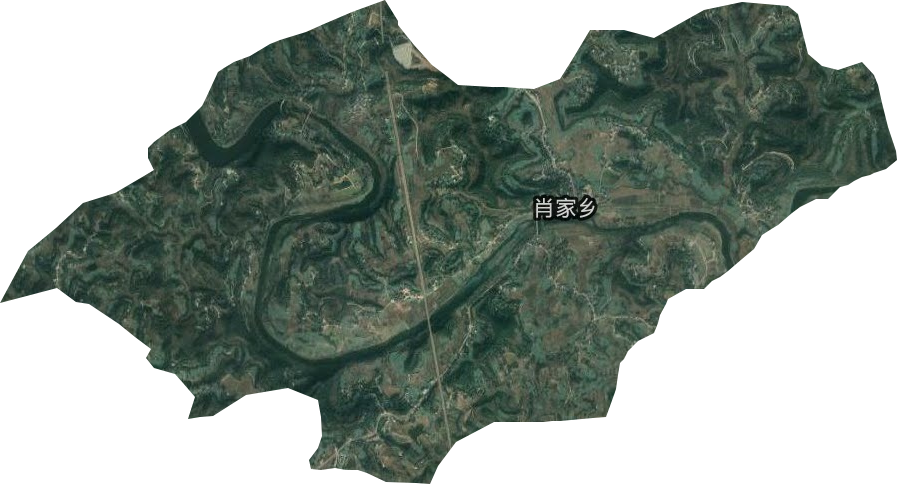 肖家乡卫星图