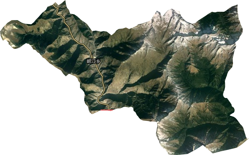 岷江乡卫星图