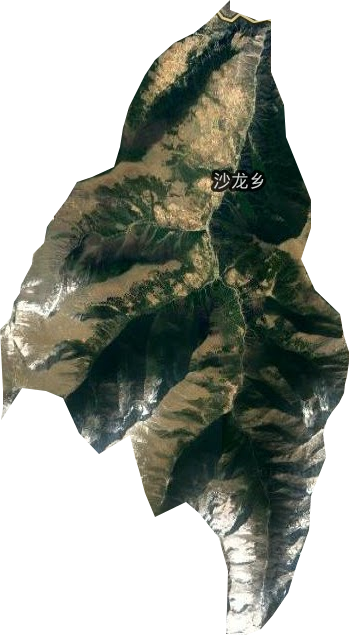沙龙乡卫星图