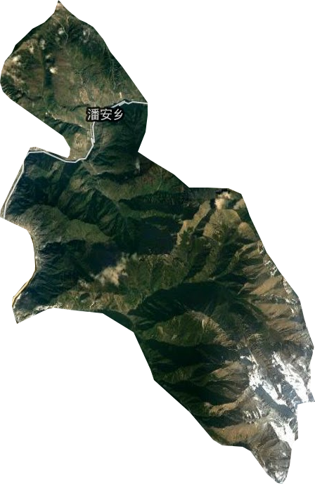 潘安乡卫星图