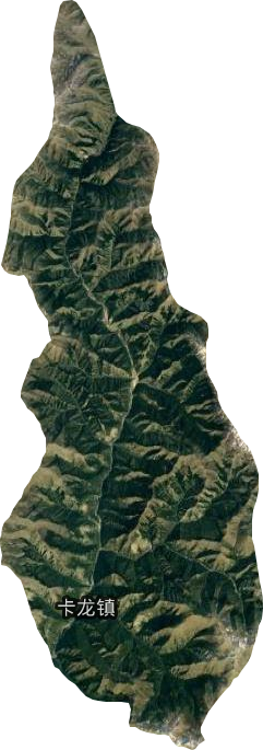 卡龙镇卫星图