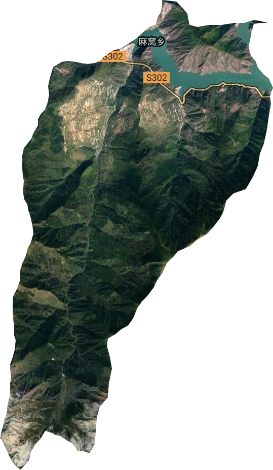 麻窝乡卫星图