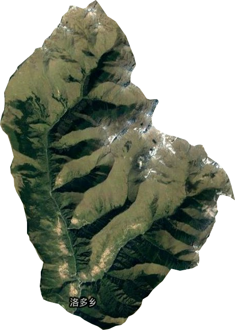 洛多乡卫星图