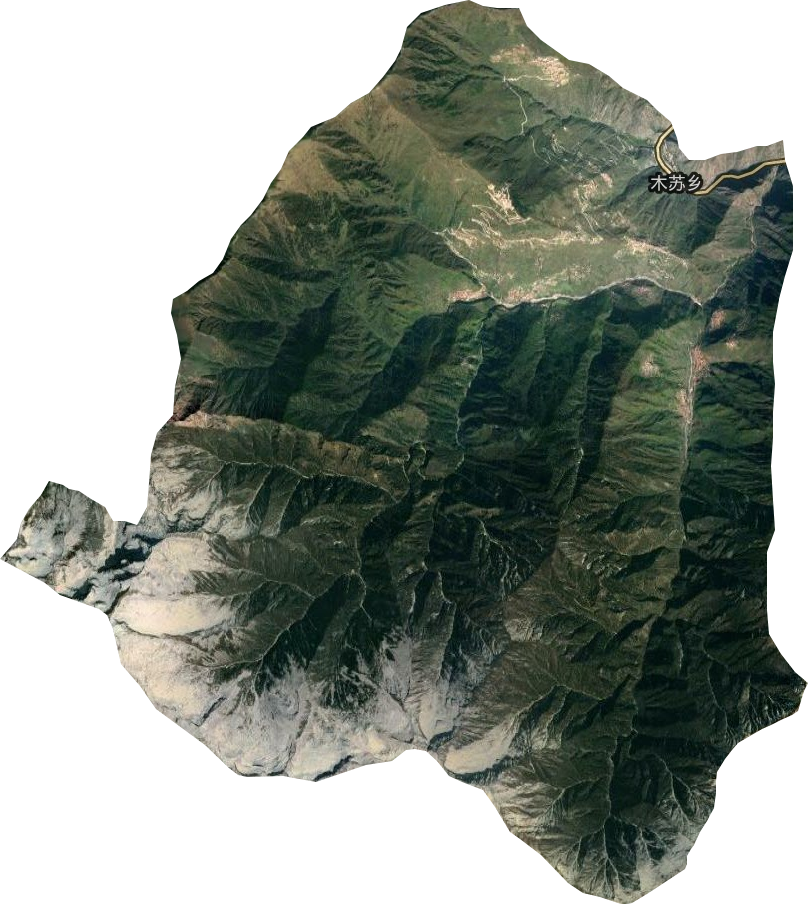 木苏乡卫星图