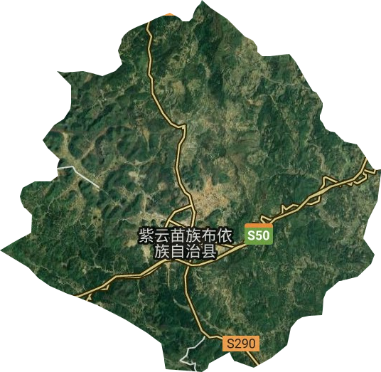 松山镇卫星图