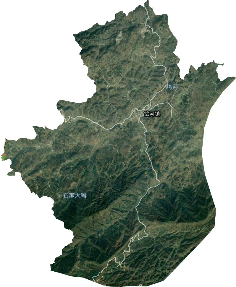 岔河镇卫星图