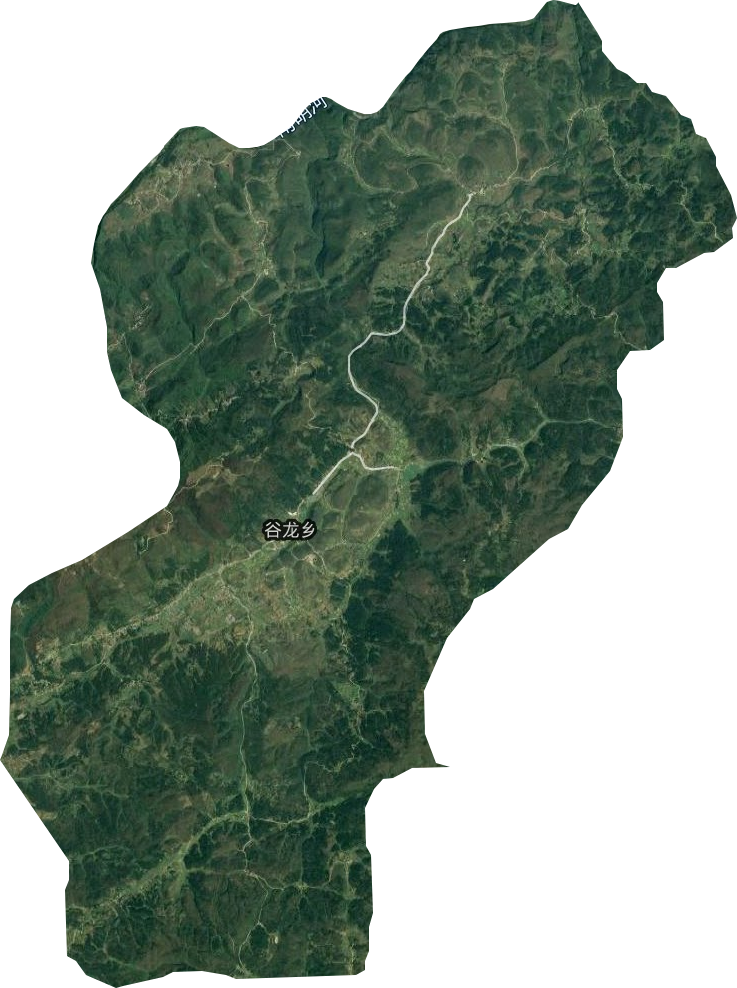 谷龙乡卫星图