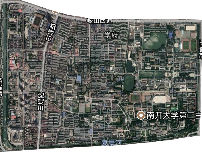 学府街道卫星图