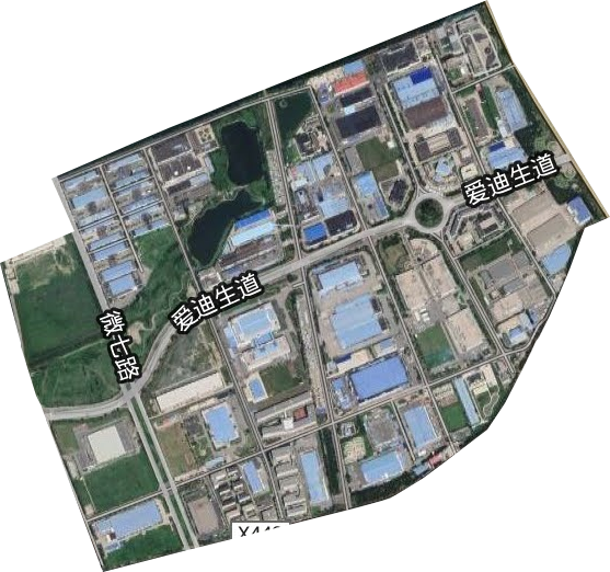 开发区西青微电子小区卫星图