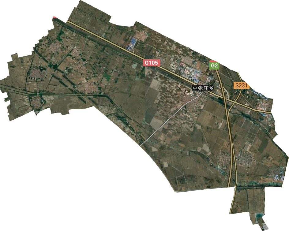 豆张庄镇卫星图