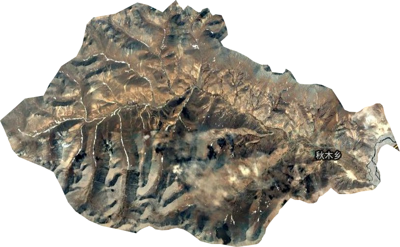 秋木乡卫星图