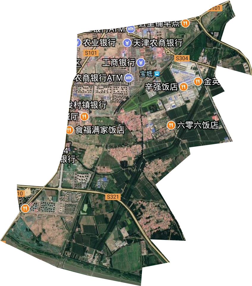 钰华街道卫星图