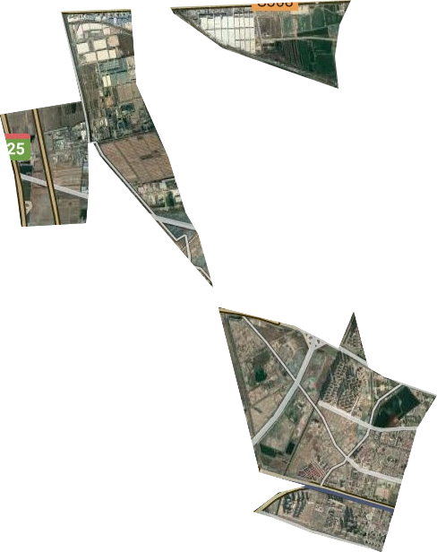 新河街道卫星图