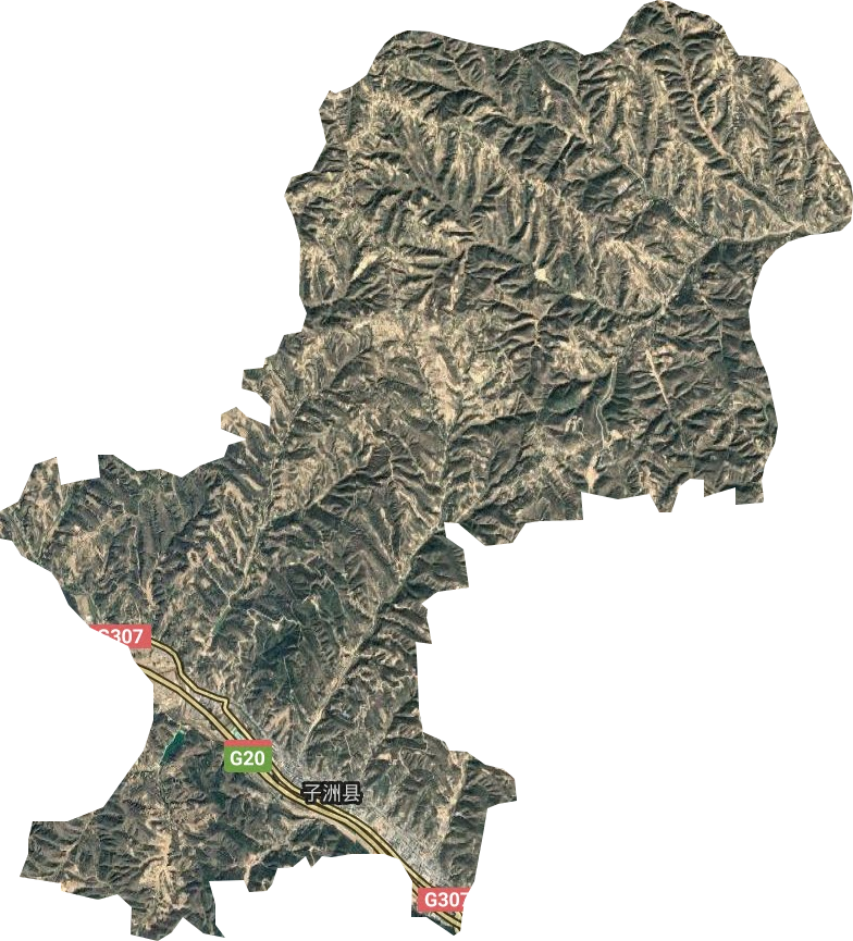 双湖峪镇卫星图