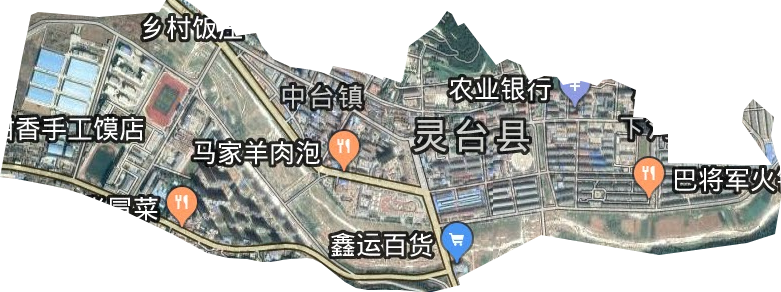 街道卫星图