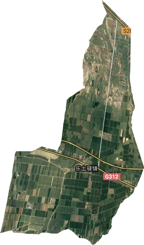 乐土驿镇卫星图