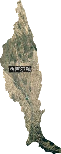 木垒县西吉尔镇卫星图