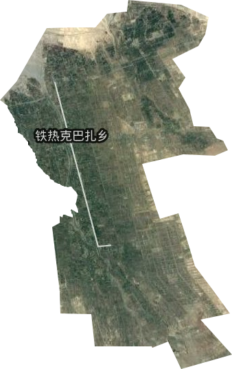 铁热克巴扎乡卫星图