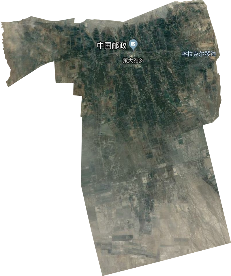 策达雅乡卫星图