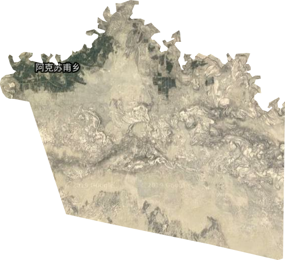 阿克苏普乡卫星图