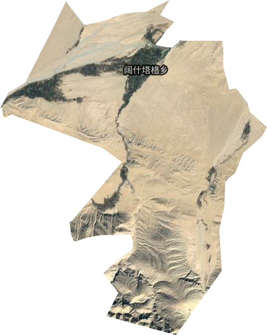 阔什塔格乡卫星图