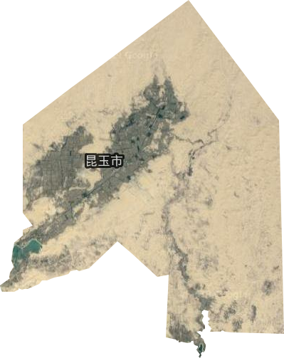 兵团皮山农场卫星图