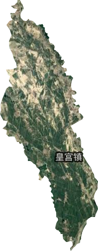 皇宫镇卫星图